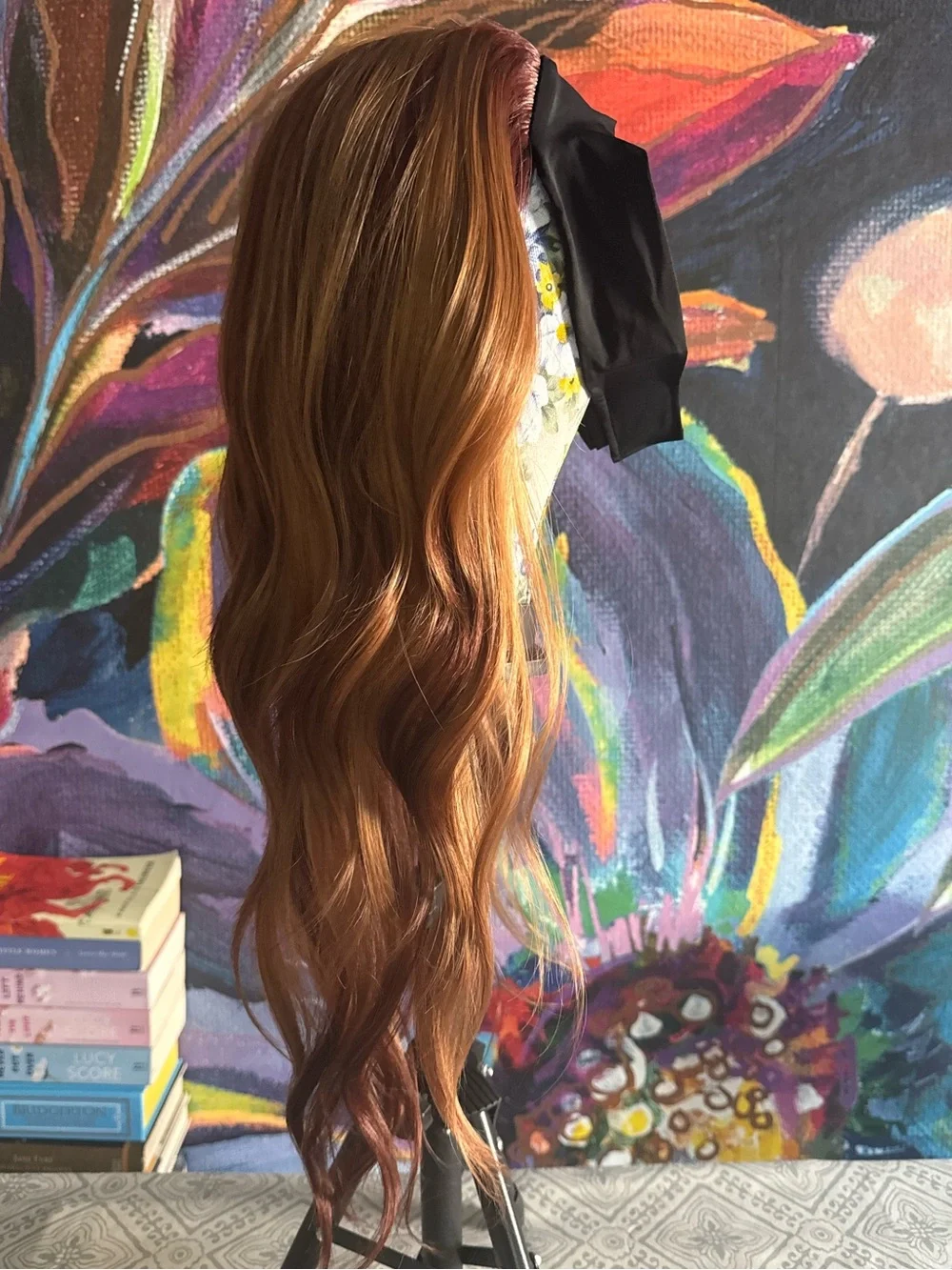CSC Cami Headband Wig - Hazel Blend (Auburn with Muted Copper Highlights) NWT